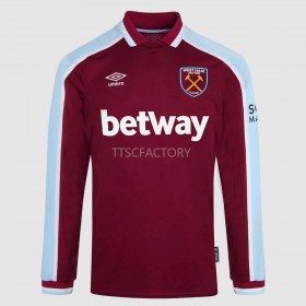 West Ham United Dres Domaći 2021/2022 Dugim Rukavima